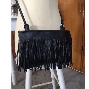 Fringe purse